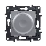Legrand Niloé Step forgatógombos fényerőszabályzó, 300W, alumínium, Legrand  863352