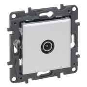   Legrand Niloé Step TV csillagpontos aljzat, végzáró (1,5 dB), alumínium, Legrand  863374