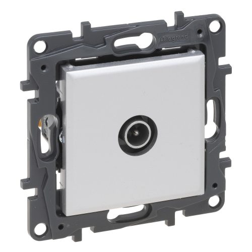 Legrand Niloé Step TV csillagpontos aljzat, végzáró (1,5 dB), alumínium, Legrand  863374