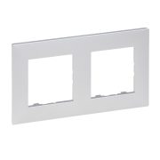   Legrand Niloé Step kettes keret, alumínium, Legrand  863392
