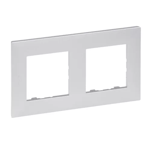 Legrand Niloé Step kettes keret, alumínium, Legrand  863392