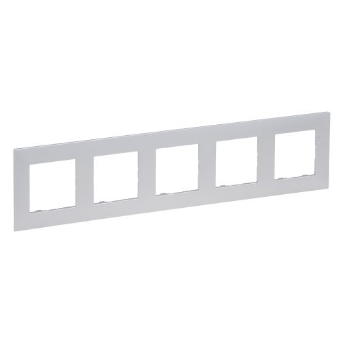 Legrand Niloé Step ötös keret, alumínium, Legrand  863395