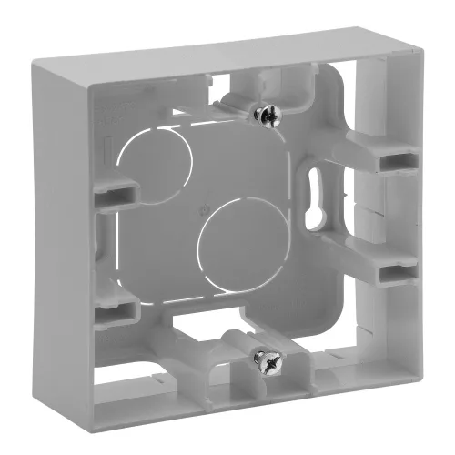 Legrand Niloé Step egyes kiemelődoboz, alumínium, Legrand  863397 / 863397B