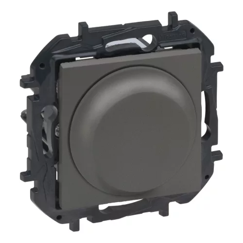 Legrand Niloé Step forgatógombos fényerőszabályzó, 300W, grafitszürke,   Legrand  863452 / 863452B