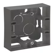   Legrand Niloé Step egyes kiemelődoboz, grafitszürke, Legrand  863497 / 863497B