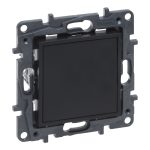 Legrand Niloé Step vakfedél, fekete, Legrand  863500