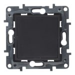 Legrand Niloé Step vakfedél, fekete, Legrand  863500