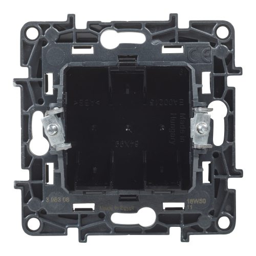 Legrand Niloé Step vakfedél, fekete, Legrand  863500