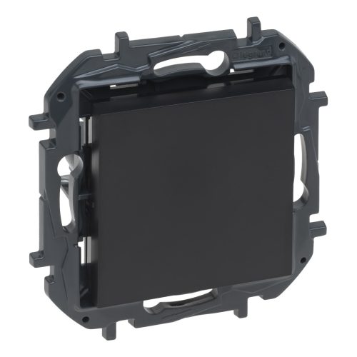 Legrand Niloé Step egypólusú kapcsoló, 10AX, fekete, Legrand  863501B