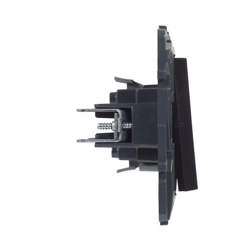 Legrand Niloé Step váltókapcsoló, 10AX, fekete, Legrand  863506