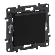   Legrand Niloé Step egypólusú nyomó, 6A, fekete, IP44, Legrand  863509IP44