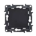 Legrand Niloé Step egypólusú nyomó, 6A, fekete, Legrand  863509