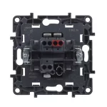 Legrand Niloé Step egypólusú nyomó, 6A, fekete, Legrand  863509
