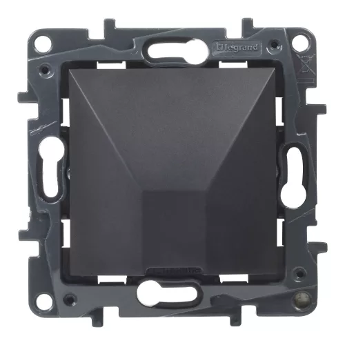Legrand Niloé Step kábelkivezető, IP21, fekete, Legrand  863529