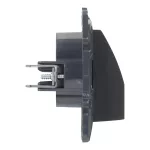 Legrand Niloé Step kábelkivezető, IP21, fekete, Legrand  863529