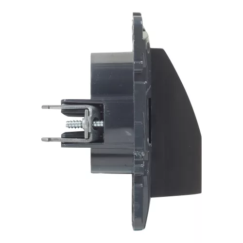 Legrand Niloé Step kábelkivezető, IP21, fekete, Legrand  863529