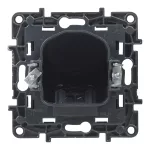 Legrand Niloé Step kábelkivezető, IP21, fekete, Legrand  863529