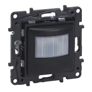   Legrand Niloé Step mozgásérzékelős (PIR) kapcsoló, 100 W LED, 2 vezetékes, fekete, Legrand  863548A