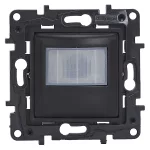 Legrand Niloé Step mozgásérzékelős (PIR) kapcsoló, 100 W LED, 2 vezetékes, fekete, Legrand  863548A