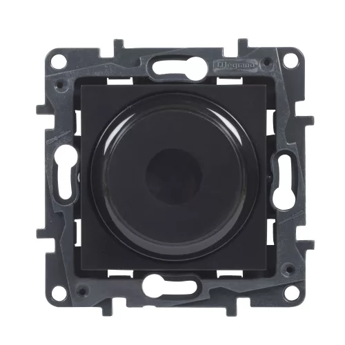 Legrand Niloé Step forgatógombos fényerőszabályzó, 300W, fekete, Legrand  863552