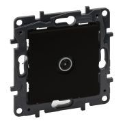   Legrand Niloé Step TV csillagpontos aljzat, végzáró (1,5 dB), fekete, Legrand  863574