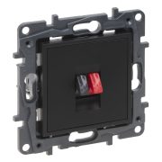  Legrand Niloé Step hangszóró aljzat, fekete, Legrand  863585