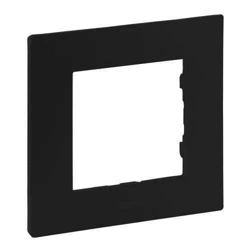 Legrand Niloé Step egyes keret, fekete, Legrand  863591