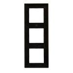Legrand Niloé Step hármas keret, fekete, Legrand  863593