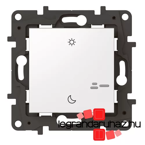 Legrand Niloé Step Netatmo szcenárió kapcsoló - Ébredés/Alvás funkcióval, fehér, Legrand 863601