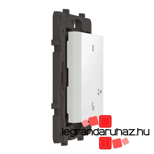 Legrand Niloé Step Netatmo szcenárió kapcsoló - Ébredés/Alvás funkcióval, fehér, Legrand 863601