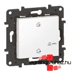 Legrand Niloé Step Netatmo vezeték nélküli főkapcsoló - Érkezés/Távozás funkcióval, fehér, Legrand 863602