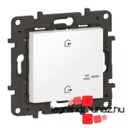   Legrand Niloé Step Netatmo vezeték nélküli főkapcsoló - Érkezés/Távozás funkcióval, fehér, Legrand 863602