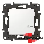 Legrand Niloé Step Netatmo vezeték nélküli kapcsoló - egypólusú, fehér, Legrand 863606