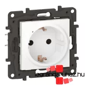   Legrand Niloé Step Netatmo intelligens csatlakozóaljzat 16A, fehér, Legrand 863620