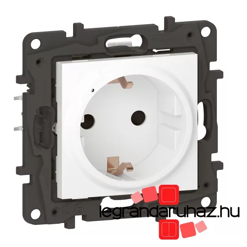 Legrand Niloé Step Netatmo intelligens csatlakozóaljzat 16A, fehér, Legrand 863620