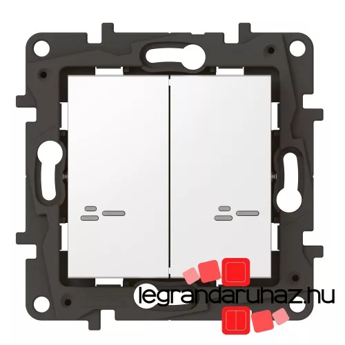 Legrand Niloé Step Netatmo intelligens csillárkapcsoló, fehér, Legrand 863632