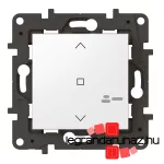 Legrand Niloé Step Netatmo intelligens redőnykapcsoló, fehér, Legrand 863643