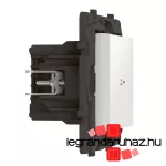 Legrand Niloé Step Netatmo intelligens egypólusú kapcsoló / fényerőszabályzó, fehér, Legrand 863652