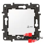 Legrand Niloé Step with Netatmo okos kapcsoló/dimmer (végrehajtó), nulla vezető nélkül (retrofit), keret nélkül, fehér , Legrand 863653