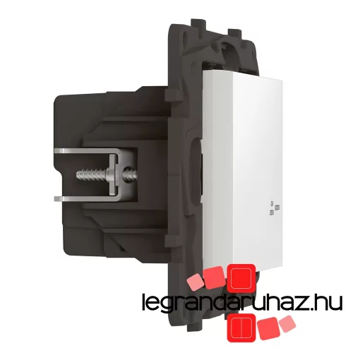 Legrand Niloé Step with Netatmo okos kapcsoló/dimmer (végrehajtó), nulla vezető nélkül (retrofit), keret nélkül, fehér , Legrand 863653