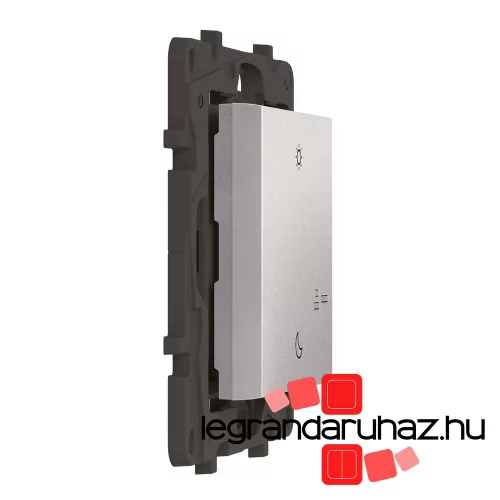 Legrand Niloé Step Netatmo szcenárió kapcsoló - Ébredés/Alvás funkcióval, alumínium, Legrand 863701