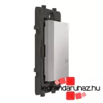 Legrand Niloé Step Netatmo vezeték nélküli kapcsoló - egypólusú, alumínium, Legrand 863706