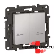   Legrand Niloé Step Netatmo intelligens csillárkapcsoló, alumínium, Legrand 863732