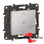 Legrand Intelligens redőnyvezérlő Niloé Step Netatmo, alumínium, Legrand 863744