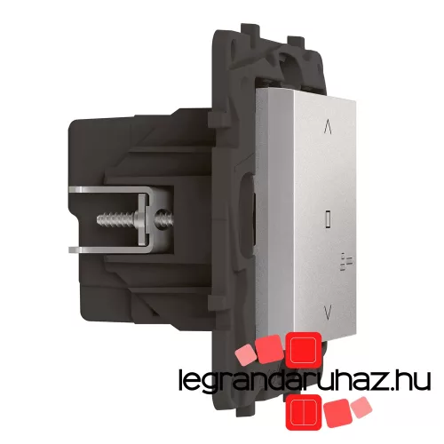 Legrand Intelligens redőnyvezérlő Niloé Step Netatmo, alumínium, Legrand 863744