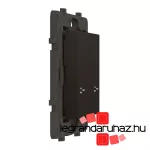 Legrand Niloé Step Netatmo vezeték nélküli kapcsoló - kettős egypólusú, fekete, Legrand 863808