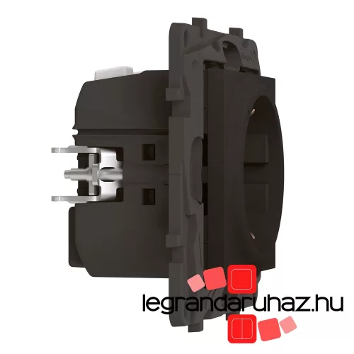 Legrand Niloé Step Netatmo intelligens csatlakozóaljzat 16A, fekete, Legrand 863820