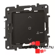   Legrand Intelligens redőnyvezérlő Niloé Step Netatmo, fekete, Legrand 863844