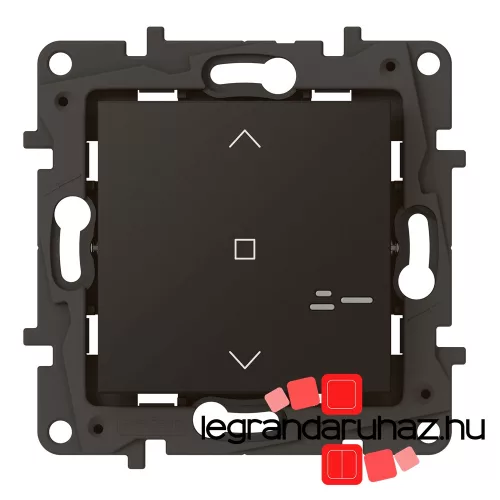Legrand Intelligens redőnyvezérlő Niloé Step Netatmo, fekete, Legrand 863844