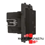 Legrand Intelligens redőnyvezérlő Niloé Step Netatmo, fekete, Legrand 863844